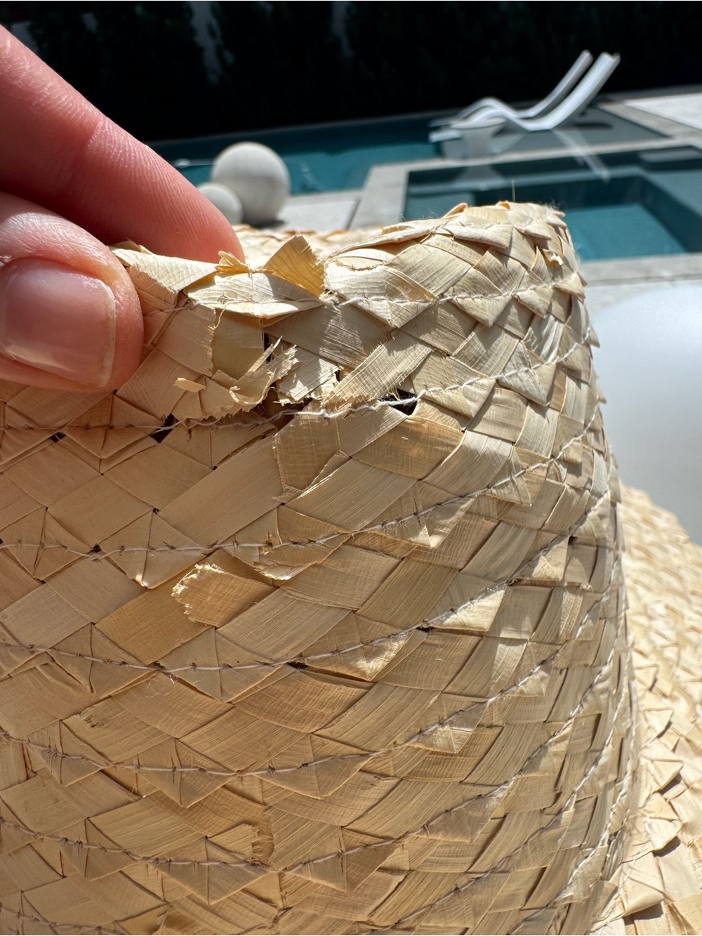 Reinhard Plank Natural Straw Sun Hat - Wide Brim - Picture 6 of 8
